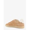 Suede and leather sneakers