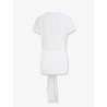 Lyocell and cotton blend T-shirt