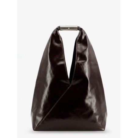 Japanese shiny leather shoulder bag