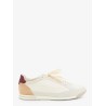 Leather sneakers with suede inserts