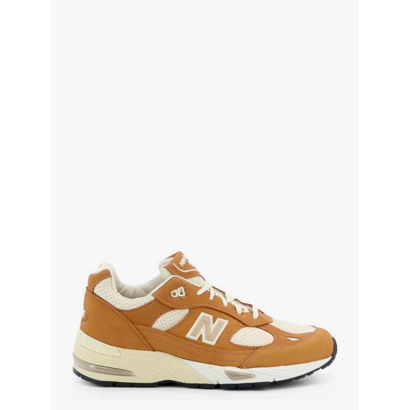 991 Tier leather sneakers with iconic side logo