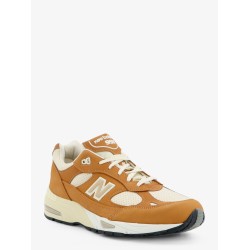 991 Tier leather sneakers with iconic side logo