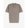Linen and cotton blend sweater