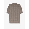 Linen and cotton blend sweater