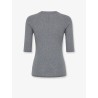 Cashmere and viscose blend lurex sweater