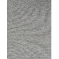 Cashmere and viscose blend lurex sweater