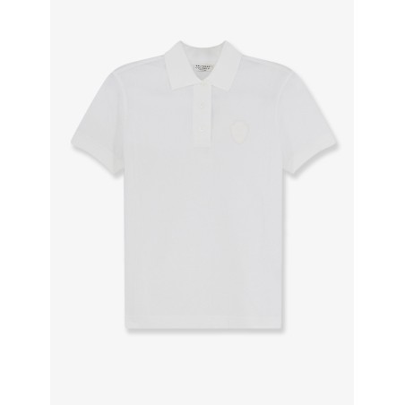 Cotton blend polo shirt
