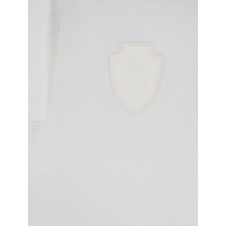 Cotton blend polo shirt