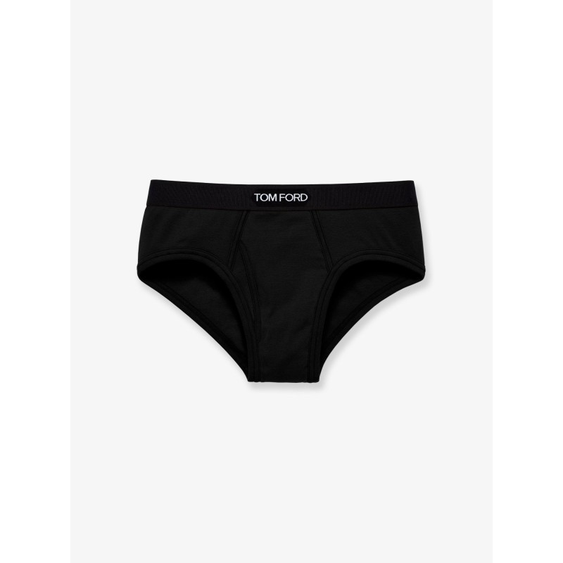 Stretch cotton brief