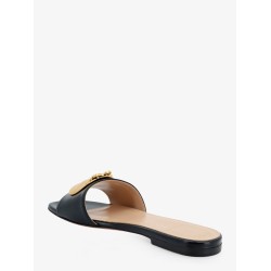 Dior Medaillon leather sandals