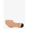 Dior Medaillon leather sandals
