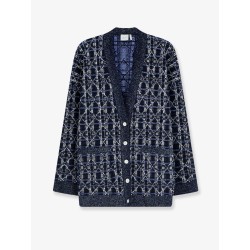 Cannage Oversize Cardigan