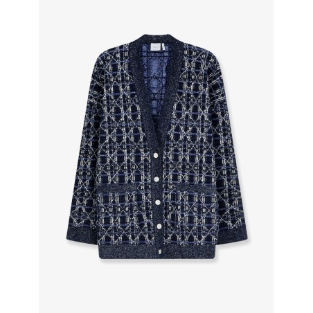 Cannage Oversize Cardigan