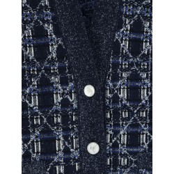 Cannage Oversize Cardigan