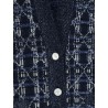 Cannage Oversize Cardigan