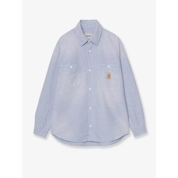 Painter cotton shirt with used effect