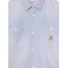 Painter cotton shirt with used effect