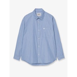 Keene Striped Cotton Shirt L/S