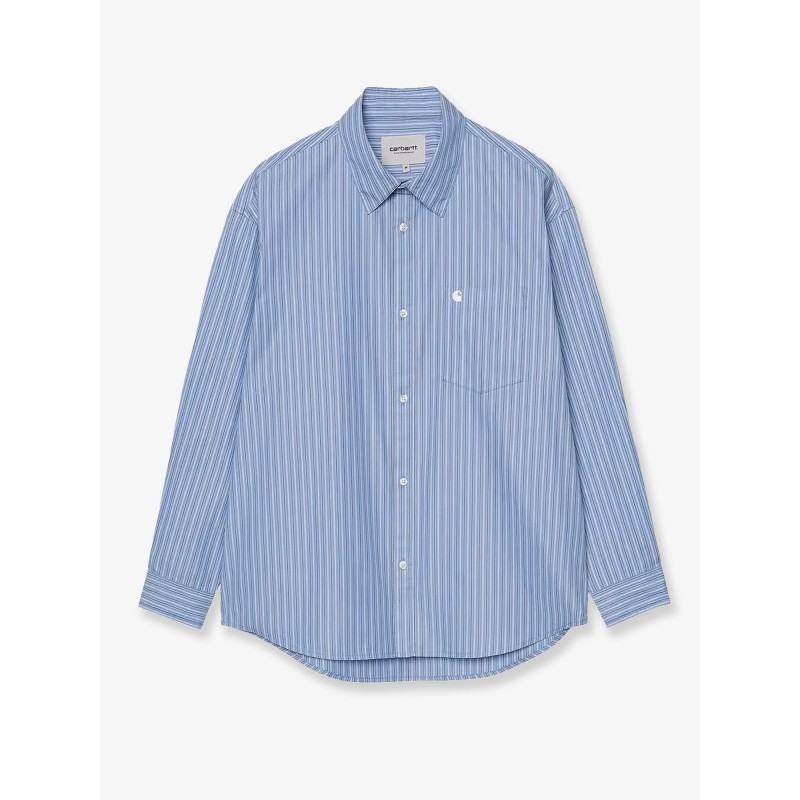 Keene Striped Cotton Shirt L/S