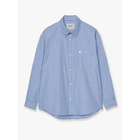 Keene Striped Cotton Shirt L/S