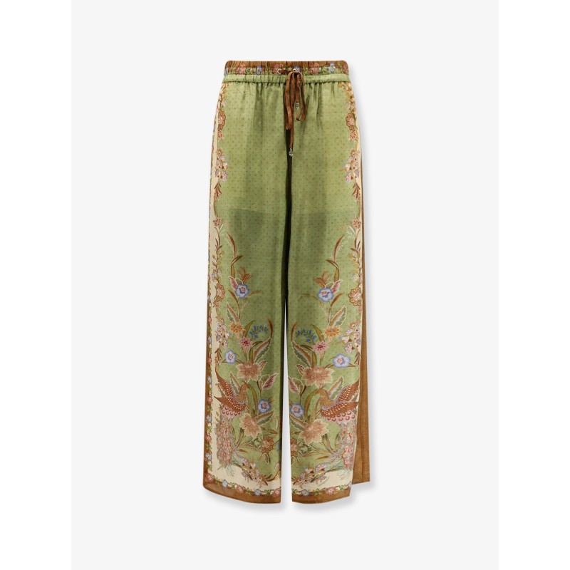 Indra silk trousers