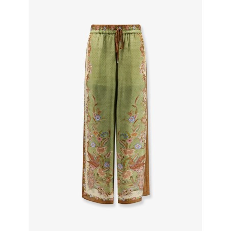 Indra silk trousers