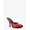 Leather Date Mule Sandals