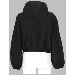GIACCA CON CAPPUCCIO E LOGO