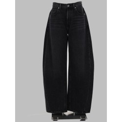 JEANS "BLOW UP" CON LOGO IN STRASS