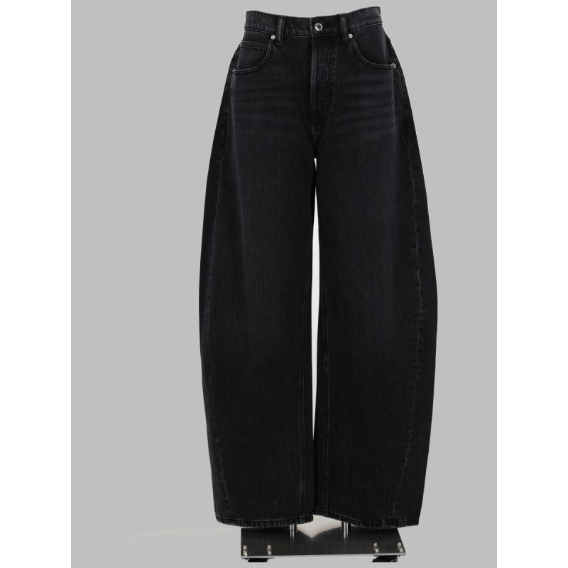 JEANS "BLOW UP" CON LOGO IN STRASS