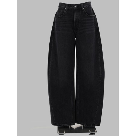 JEANS "BLOW UP" CON LOGO IN STRASS