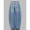 JEANS "BLOW UP" CON LOGO IN STRASS