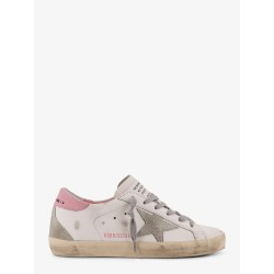 Superstar leather sneakers with iconic side logo