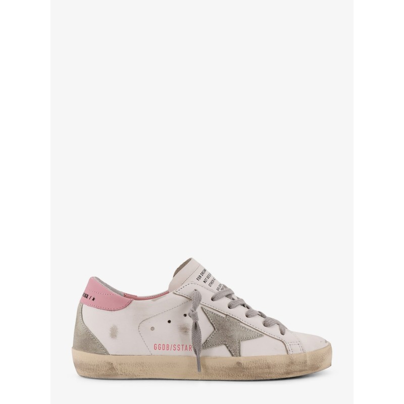 Superstar leather sneakers with iconic side logo