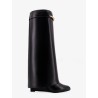Shark leather boots