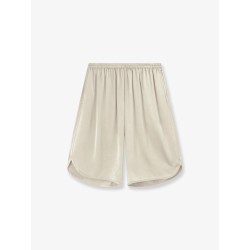 Nelis satin Bermuda shorts