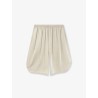 Nelis satin Bermuda shorts