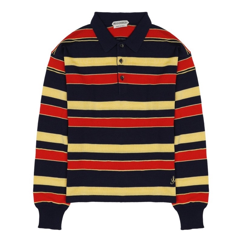 POLO "RUGBY" IN COTONE