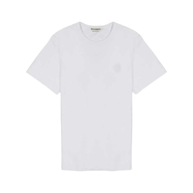 T-SHIRT CON LOGO RICAMATO