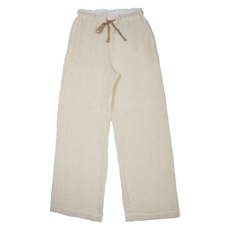 PANTALONE IN LINO