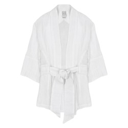 GIACCA KIMONO IN LINO