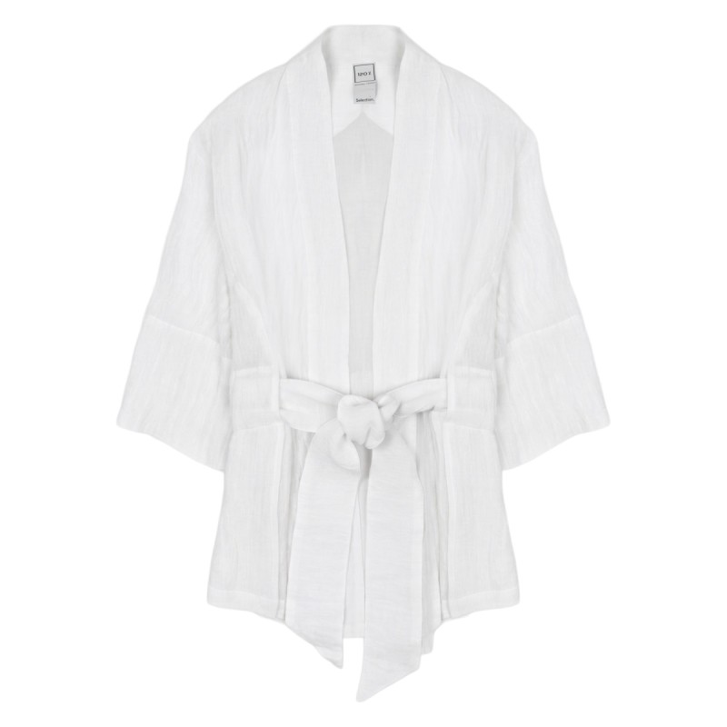 GIACCA KIMONO IN LINO