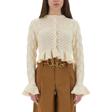 CROCHET KNIT CARDIGAN