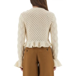 CROCHET KNIT CARDIGAN