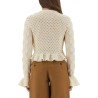 CROCHET KNIT CARDIGAN