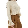 CROCHET KNIT CARDIGAN