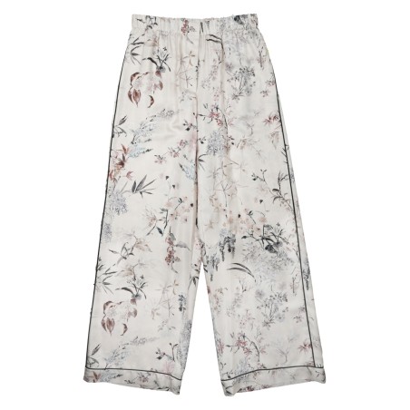 PANTALONE IN SETA STAMPATA