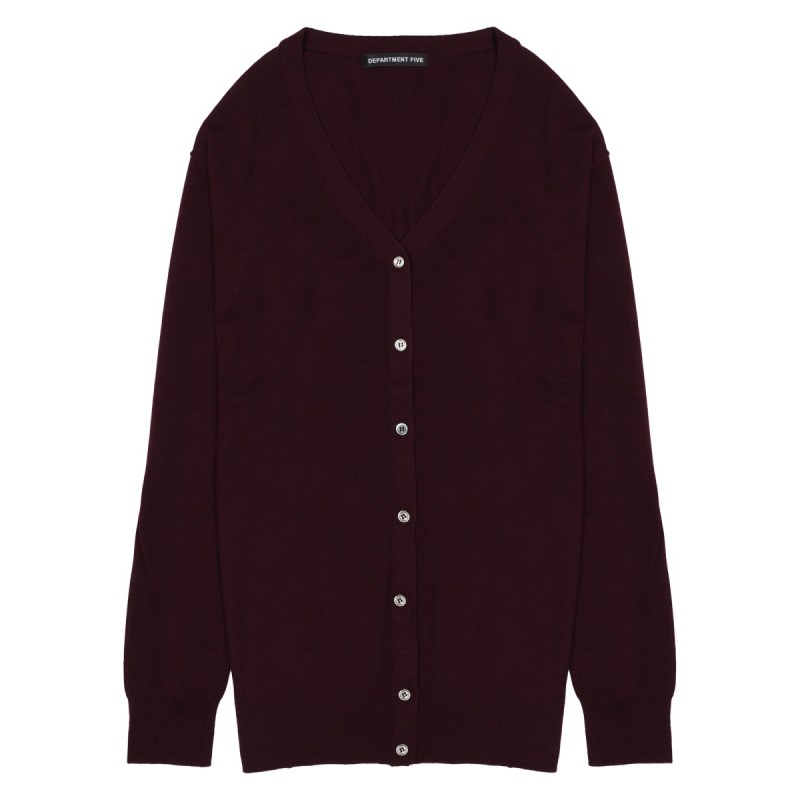 CARDIGAN "COLLEGE" IN LANA MERINO