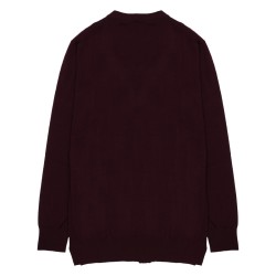 CARDIGAN "COLLEGE" IN LANA MERINO