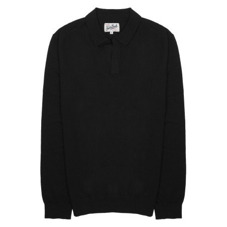 MAGLIA CON COLLETTO A POLO